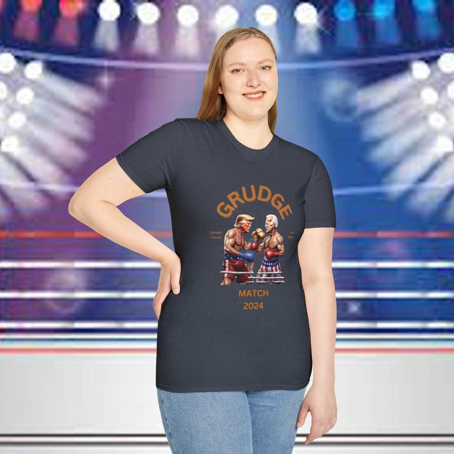 Trump | Biden Custom Grudge Match T-Shirt