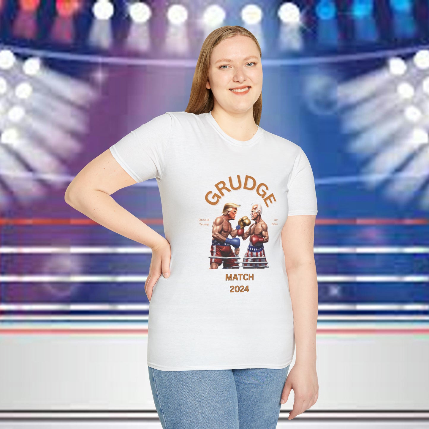 Trump | Biden Custom Grudge Match T-Shirt