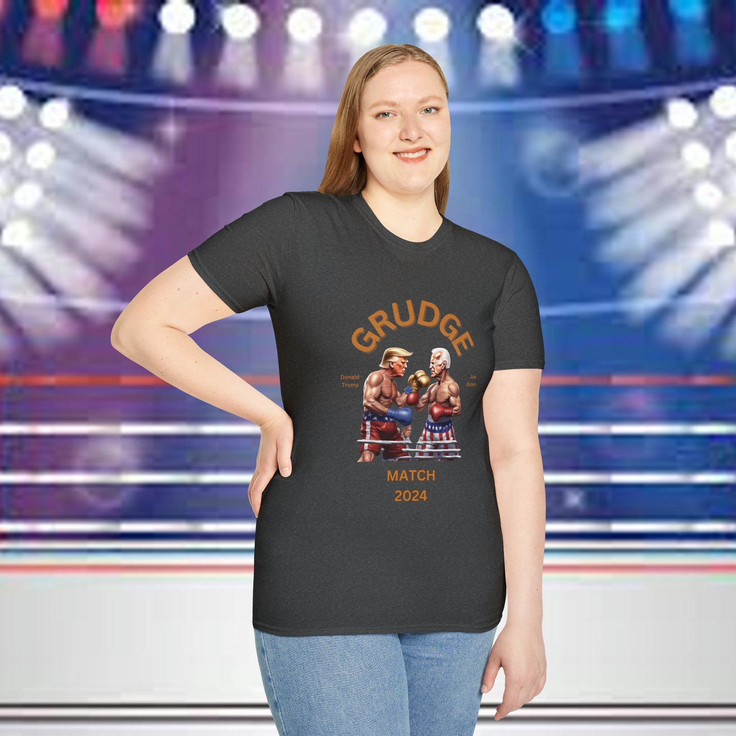 Trump | Biden Custom Grudge Match T-Shirt