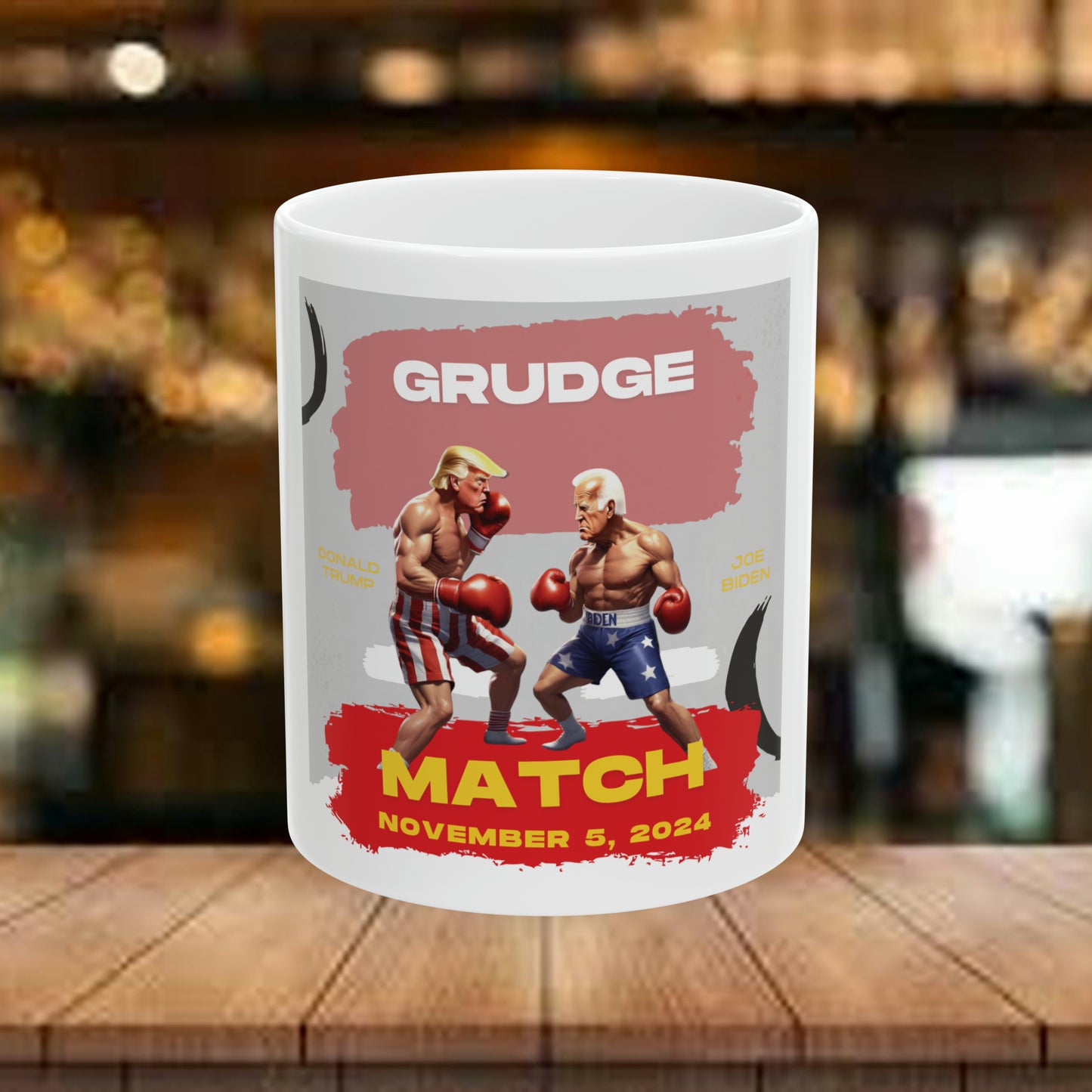 Grudge Match Ceramic Mug, 11oz