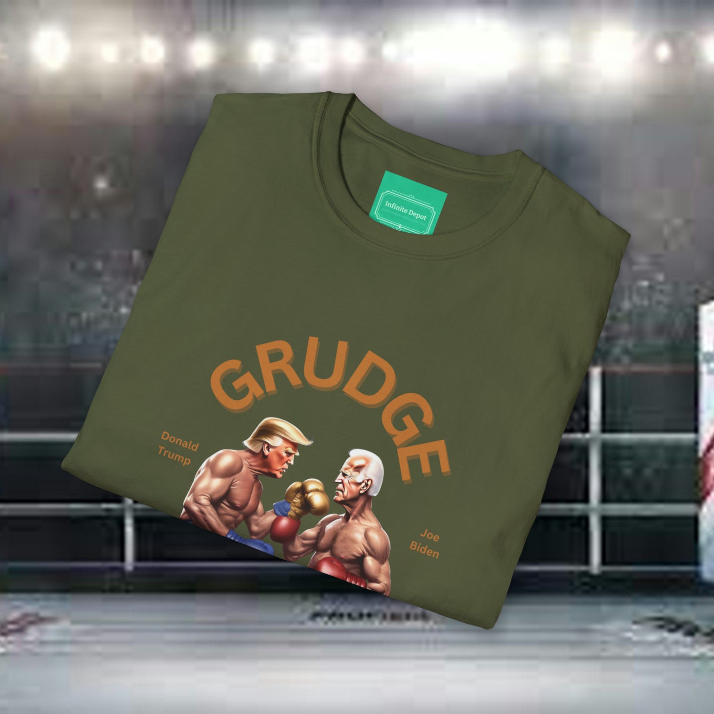 Trump | Biden Custom Grudge Match T-Shirt