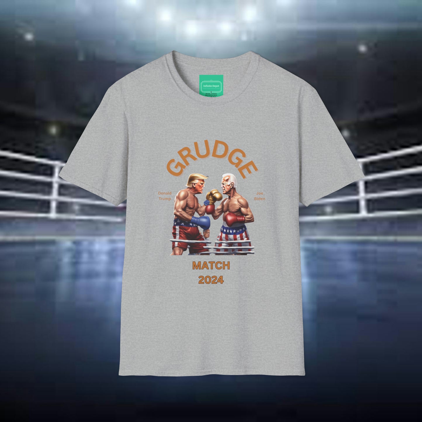 Trump | Biden Custom Grudge Match T-Shirt