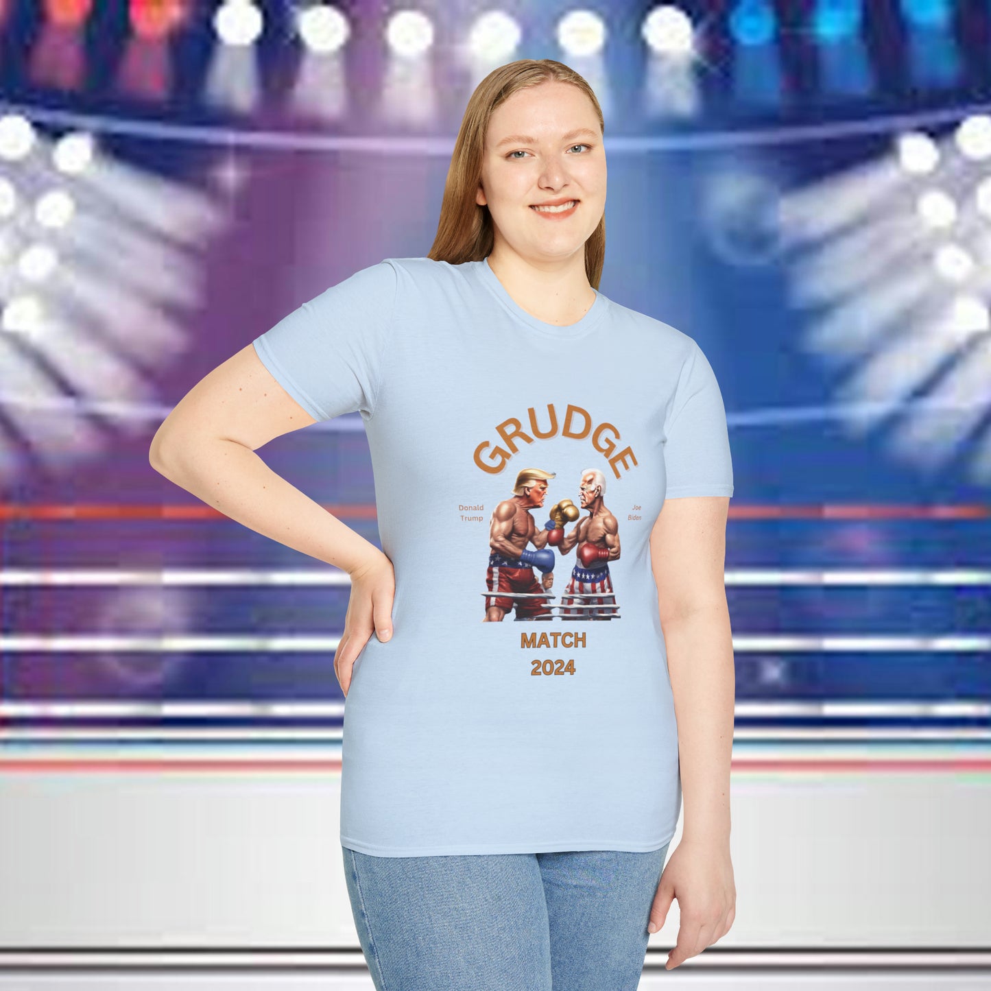 Trump | Biden Custom Grudge Match T-Shirt