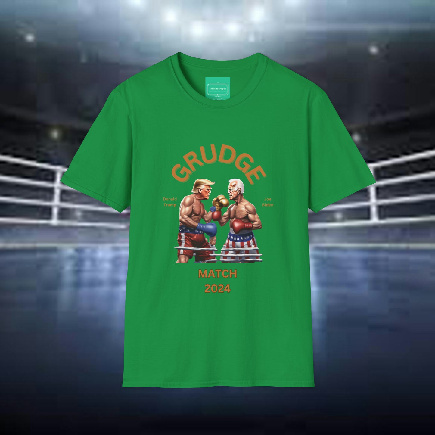 Trump | Biden Custom Grudge Match T-Shirt