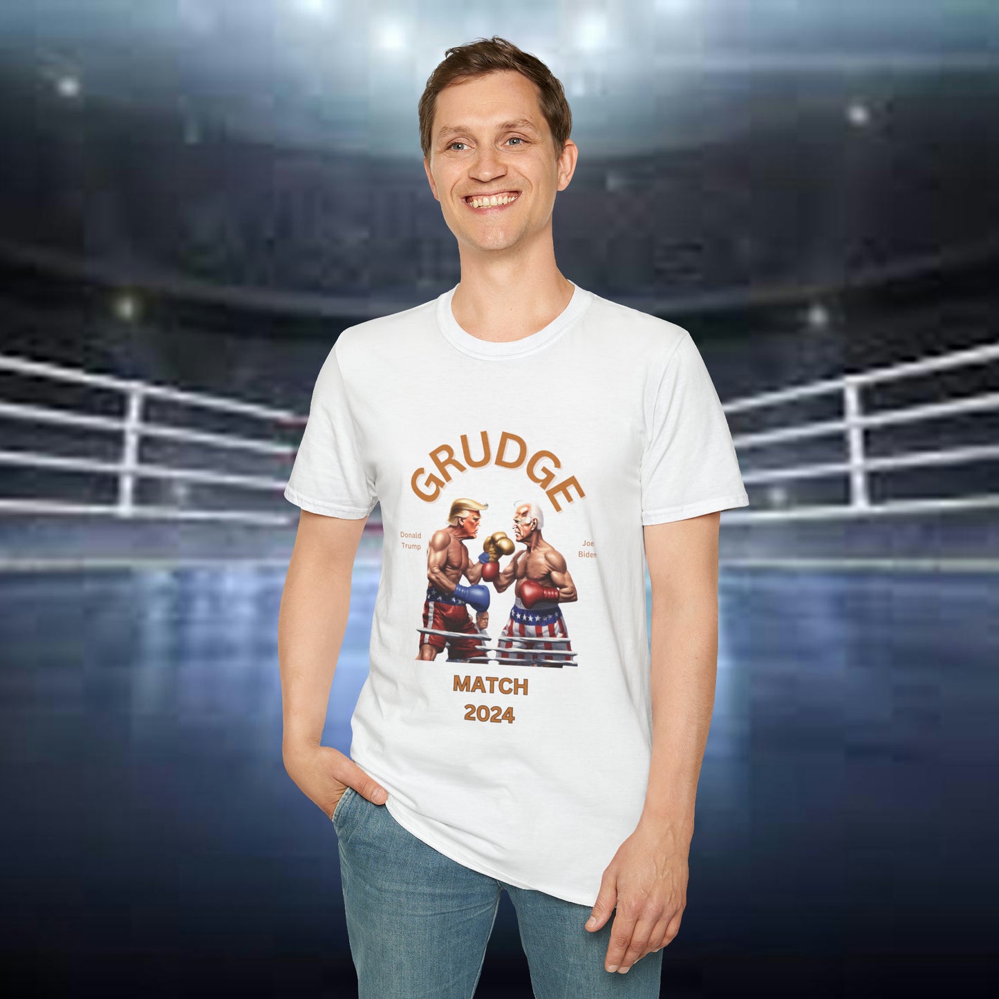 Trump | Biden Custom Grudge Match T-Shirt