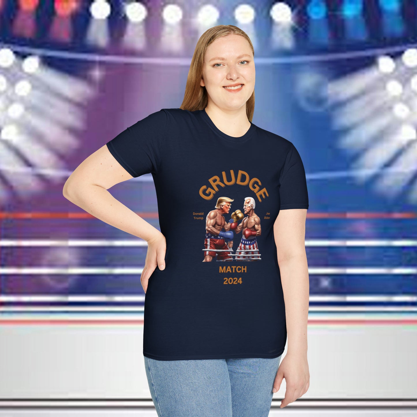 Trump | Biden Custom Grudge Match T-Shirt