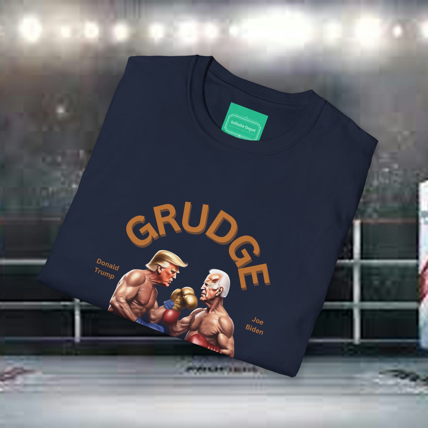 Trump | Biden Custom Grudge Match T-Shirt