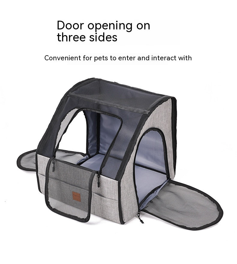 Portable Dog Cage Nest