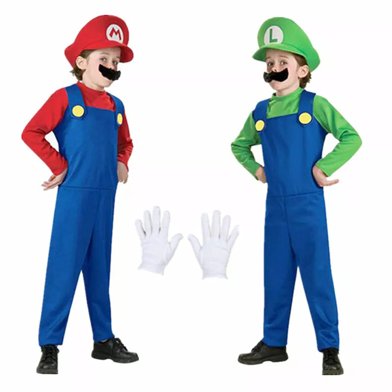 Kids Mario Bros Halloween Costumes