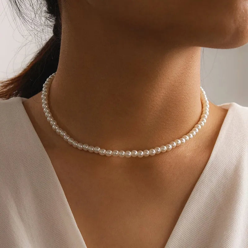 Pearl Choker Necklace