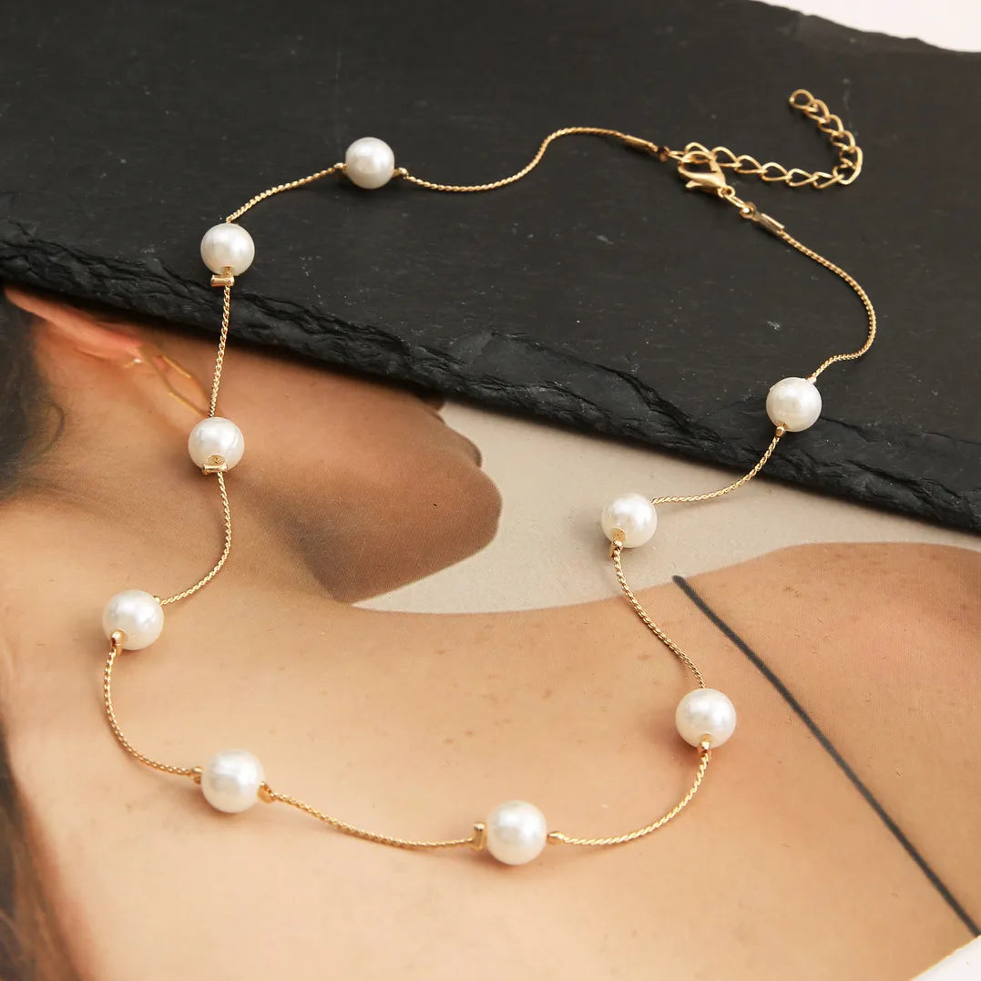 Pearl Choker Necklace