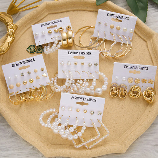 Drop Earrings Set