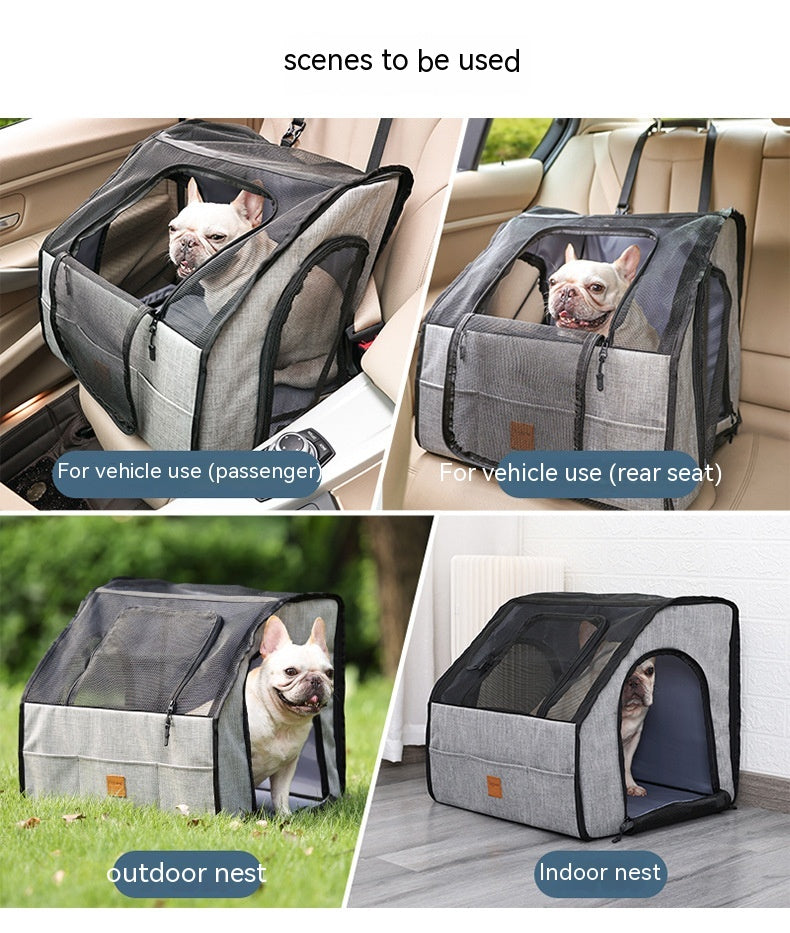 Portable Dog Cage Nest